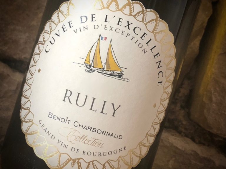 vin de Bourgogne Domaine Excellence Chardonnay Rully Blanc vin blanc Benoit Charbonnaud Rully